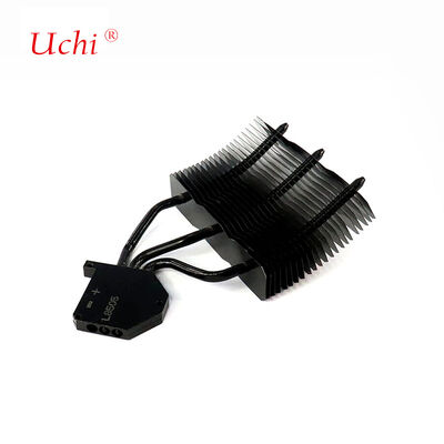 Máy thu nhiệt LED nhôm màu đen chính xác cao