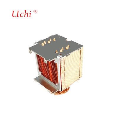 Đường ống sưởi cao năng lượng đồng tinh khiết Zipper Fin LED