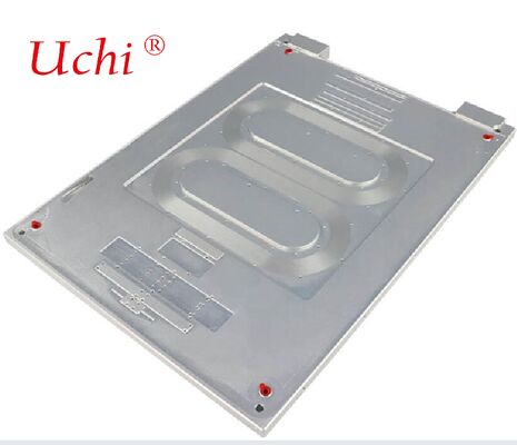 Hố đốm chôn sâu ống đồng vòng lặp kép sợi laser nước làm mát tấm lạnh