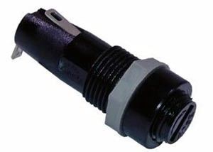 IP40 Flameproof Shocksafe Cartridge Fuse Chủ 15mm đường kính vít Cap