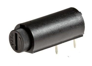 Bảng mạch in 5x20mm Cartridge Fuse Chủ Nhựa nhiệt dẻo hình ống ngang Núi