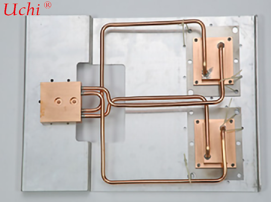 Tấm làm mát chất lỏng phẳng không rãnh với đế phẳng mịn và khả năng tương thích keo tản nhiệt để quản lý nhiệt