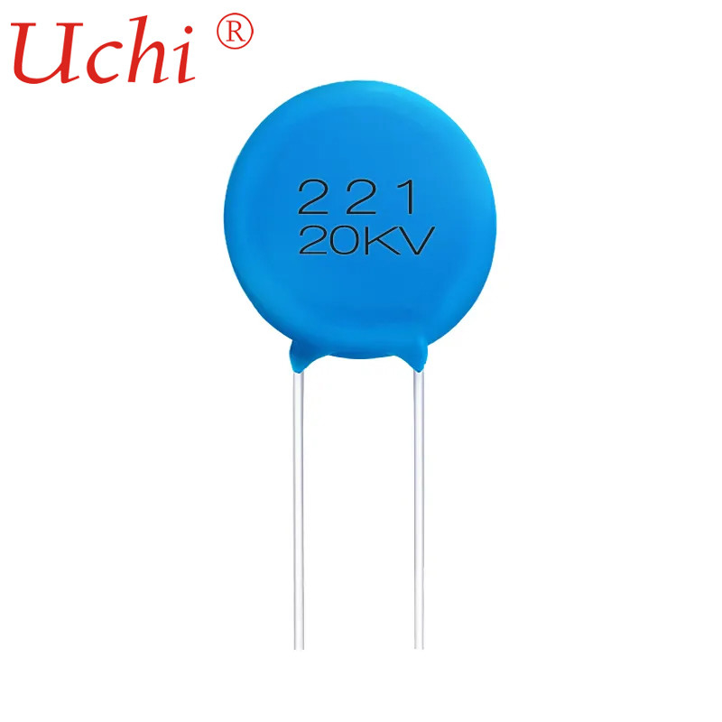 Tụ gốm đĩa điện áp cao, tụ điện hình đĩa 221K