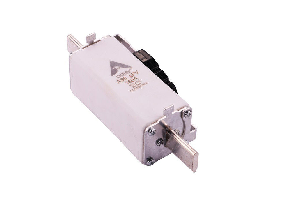 IEC60269 Standard PV Cylindrical Fuse Links 1000VDC 37.5W , TUV AS6 gPV NH Blade Fuses 80~250A 25 kA