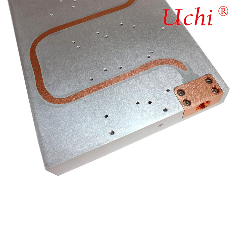 Thiết bị công nghiệp Profile nhôm ống đồng Radiator công suất cao nước làm mát đĩa Radiator tùy chỉnh chế biến