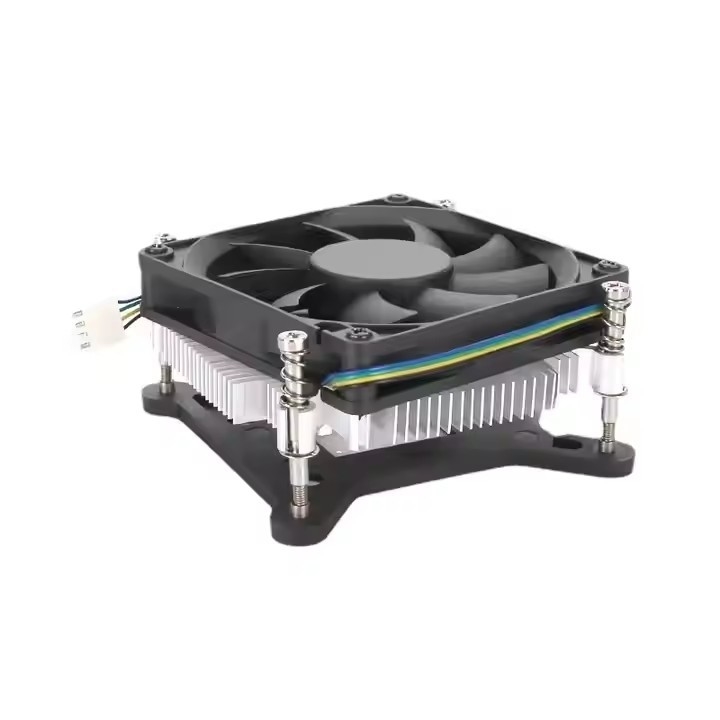 12v DC Fan Cpu Cooler Push Down Type Cooler Máy vi xử lý máy tính Máy thông gió
