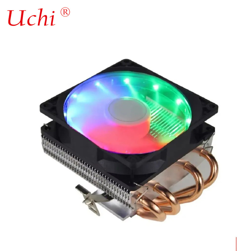 4 ống nhiệt đẩy xuống loại CPU Cooler nhôm Heatsink CPU Cooler