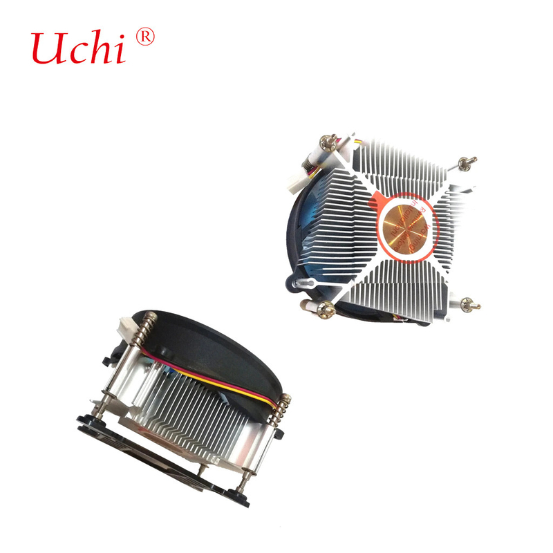 12V DC đồng trung tâm tản nhiệt TDP 75W Cho PC bộ xử lý làm mát 4 pin PWM ổ cắm 1700 1200 1150 1151 1155 1156 Cpu Air Cooler Fan