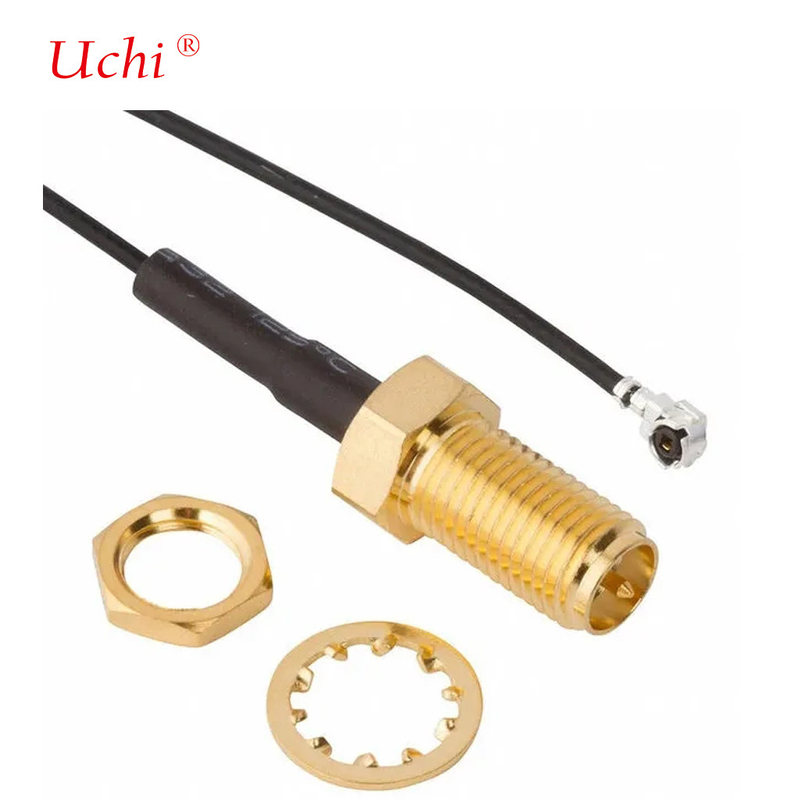 336314-12-0250 CBL ASSY AMC-RPSMA JCK-PL 9.843 Đường thẳng SMA đến MHF Plug