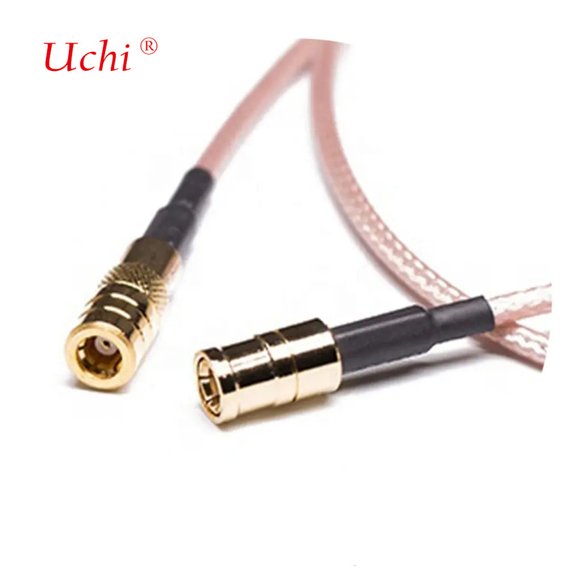RP SMB Đàn To Đàn Plug Với RG178 RG316 RF Coaxial Cable 50ohm 6GHz