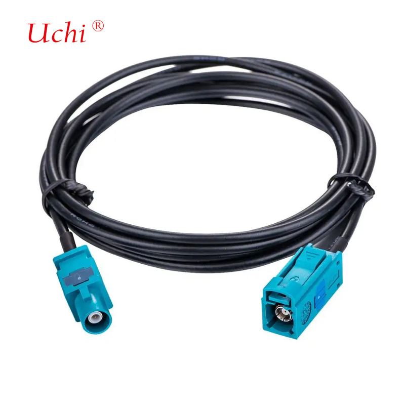 Máy ảnh xe hơi GPS ăng ten mở rộng Fakra Z cáp với Fakra Z nữ đến nữ Plug Jack RG174 5M Pigtail Fakra cáp