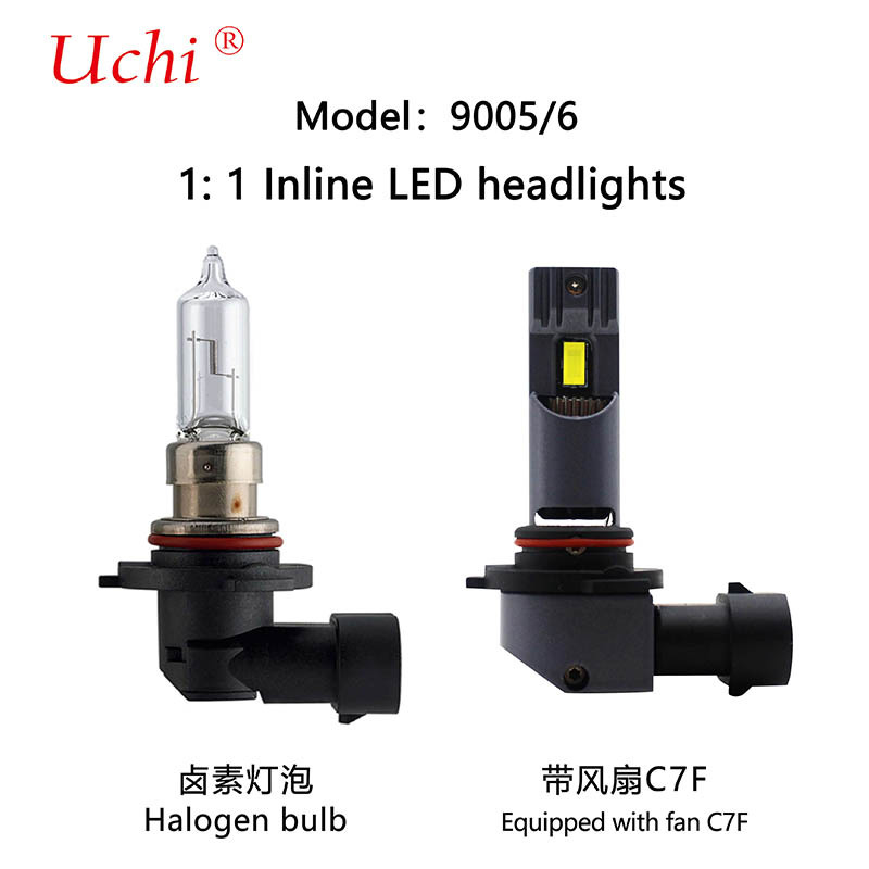 đèn pha xe ô tô LED 6000K cho tiêu thụ năng lượng thấp và tuổi thọ dài