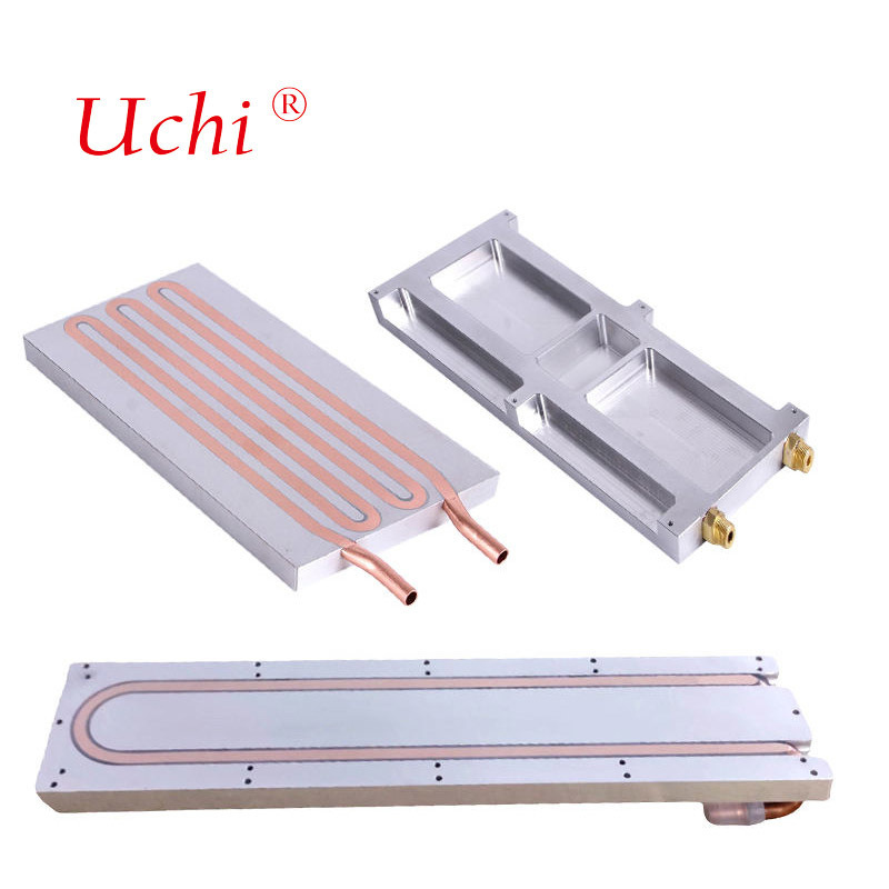 Đĩa làm mát chất lỏng nhôm công suất cao Đĩa làm mát nước cho điện tử