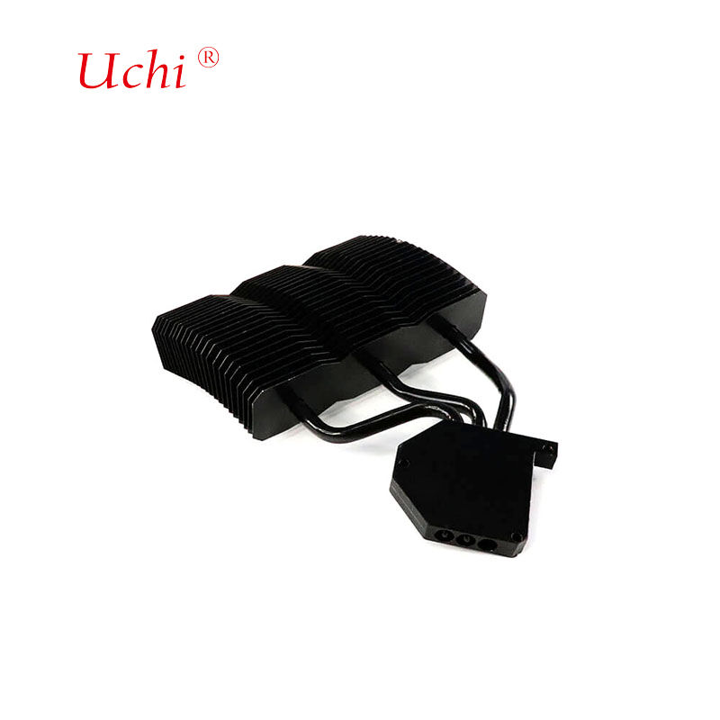 Máy thu nhiệt LED nhôm màu đen chính xác cao