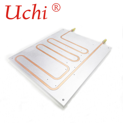Cấu hình nhôm Tấm làm mát bằng chất lỏng, Tấm làm lạnh với ống dẫn nhiệt