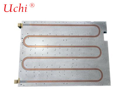 Laser nước làm mát tấm nhôm Extrusion ma sát hỗn hợp hàn ống đồng Brazing nước làm mát tấm