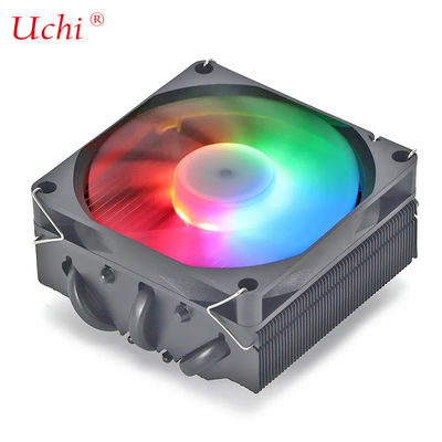 Máy sưởi nhiệt I3 I5 I7 I9 Lga775 1150 1151 1155 1156 1700 1366 2011 AMD AM4 AM5 Universal Horizontal CPU Cooler Fan Đen
