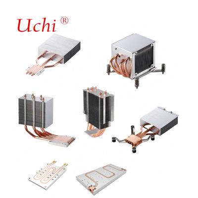 Tấm làm mát bằng nước cho máy tính PC, máy chủ, tấm làm mát CPU, bộ tản nhiệt, nhôm, làm mát bằng chất lỏng, ống dẫn nhiệt bằng đồng, bộ tản nhiệt