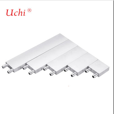 A Liquid Water Cooler Radiator System With A Silver Heat-absorbing Head Liquid-cooled Heat Sink