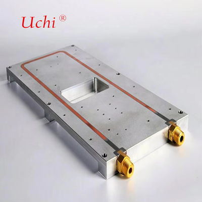 Tấm làm mát bằng nước IGBT công nghiệp, Tấm làm mát bằng chất lỏng hiệu suất cao bằng nhôm, Tấm làm mát bằng đồng 800mm